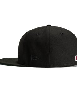 Philadelphia Phillies 100th Anni. New Era 59FIFTY Black Hat Gray